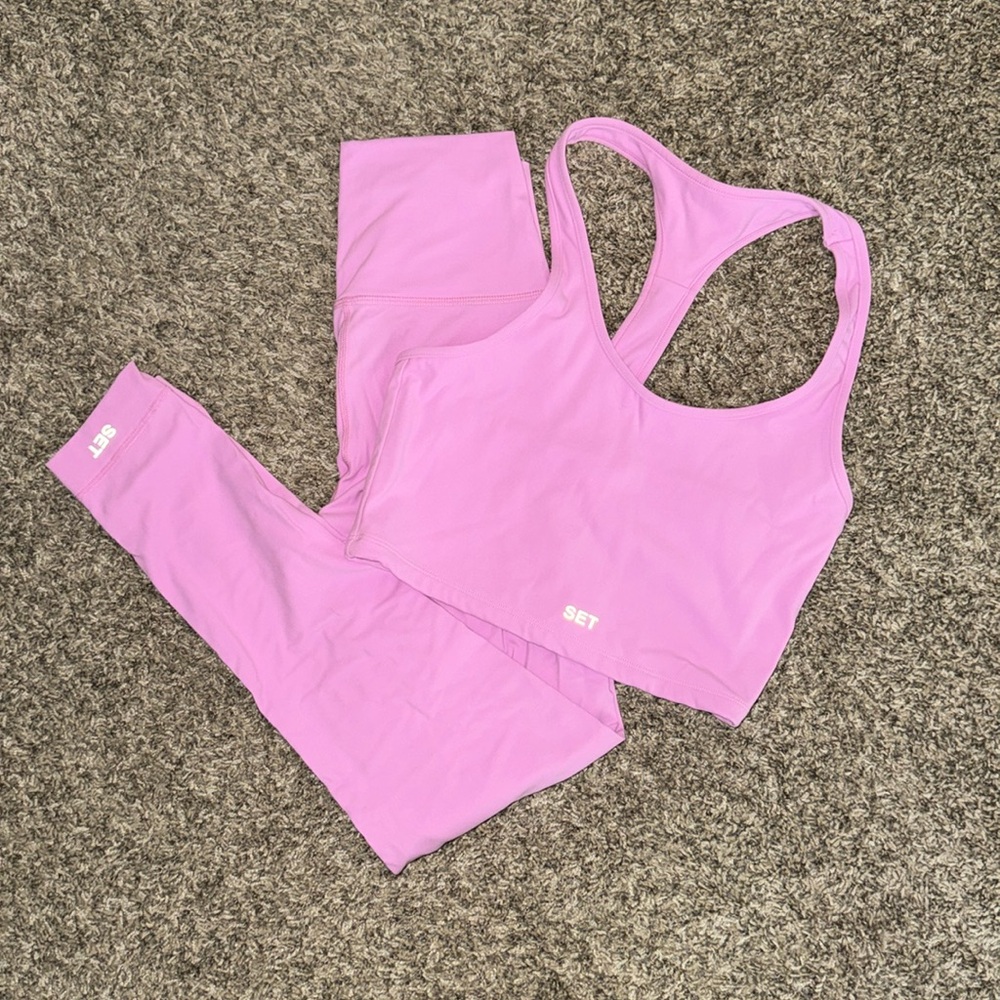 Set Active “Sport Body” Leggings & Sports Bra Set